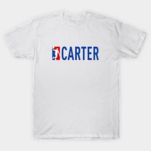 Carter NBA Basketball Custom Player Your Name T-Shirt T-Shirt